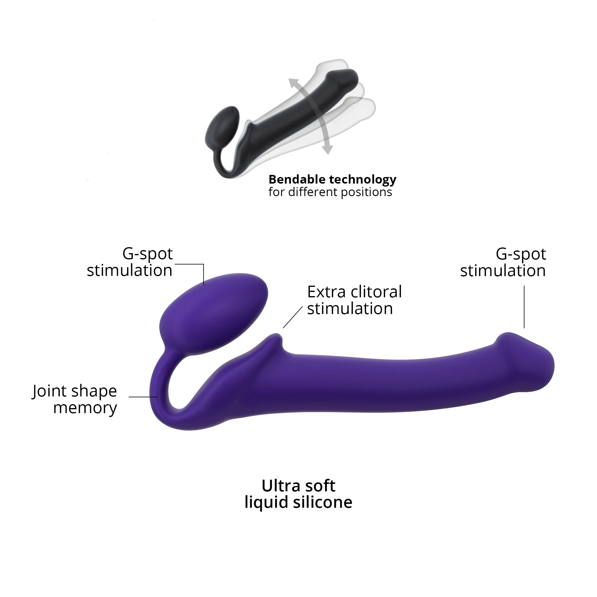 Bendable Strap-On Large - Image 3