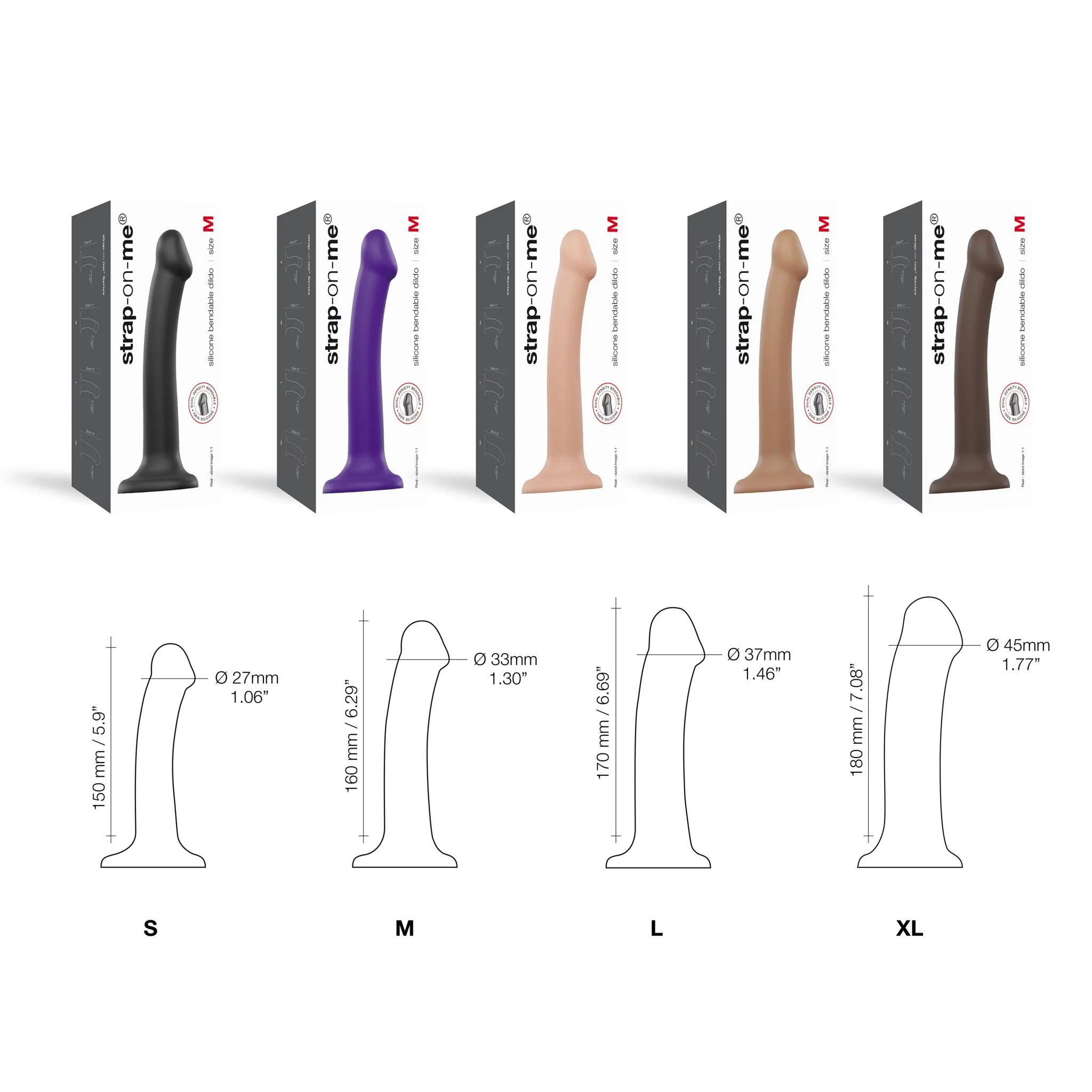 Large Silicone Bendable Dildo - Image 4